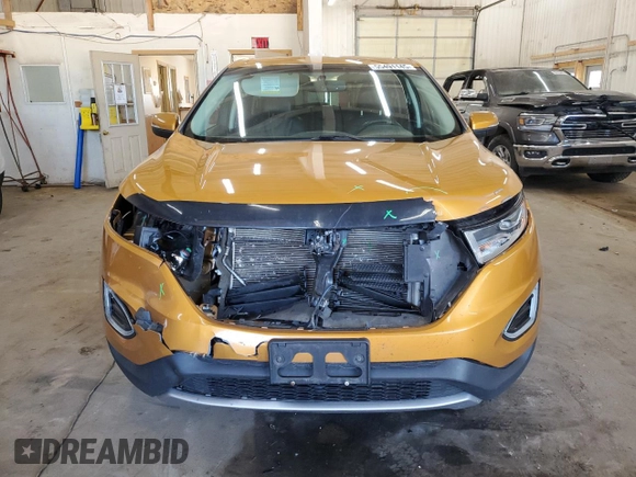 2016 Ford Edge Titanium with VIN 2FMPK4K91GBB41885, listed as a Copart auction lot 55491145 with 180,554 mi miles and Non Repairable. Bid and sale history available at DreamBid. Image 5.