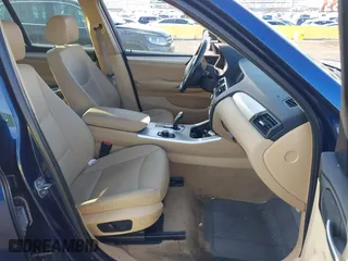2013 BMW X3 xDrive28i with VIN 5UXWX9C54D0A26478, listed as a IAAI auction lot 41909253 with 125,938 mi miles. Bid and sale history available at carsss.com. Image 5.