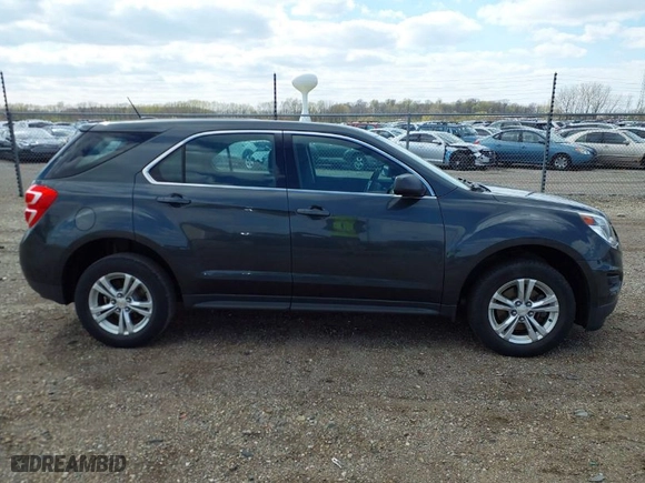 2017 Chevrolet Equinox LS with VIN 2GNALBEK8H1598749, listed as a IAAI auction lot 42014792 with 87,529 mi miles. Bid and sale history available at carsss.com. Image 13.