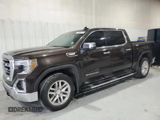 2020 GMC Sierra 1500 SLT with VIN 3GTP8DED6LG269498, listed as a Copart auction lot 54902125 with 127,179 mi miles and Salvage title. Bid and sale history available at DreamBid. Image 1.