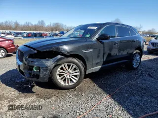 2019 Jaguar F-Pace 25t Prestige with VIN SADCK2FX5KA351866, listed as a Copart auction lot 50012205 with 51,464 mi miles and Salvage Title. Bid and sale history available at DreamBid. Image 1.
