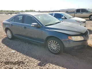 2008 Volvo S80 3.2L with VIN YV1AS982281070771, listed as a Copart auction lot 73641664 with 134,806 mi miles and Salvage Title. Bid and sale history available at carsss.com. Image 4.