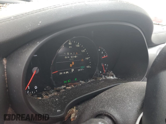 2019 Kia Sorento SX V6 with VIN 5XYPKDA52KG503925, listed as a Copart auction lot 45850785 with 59,107 mi miles and Salvage Title. Bid and sale history available at carsss.com. Image 9.