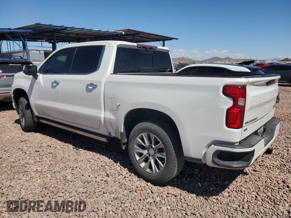 2022 Chevrolet Silverado 1500 High Country with VIN 1GCUYHEL3NZ116548, listed as a Copart auction lot 49336275 with 96,955 mi miles and Salvage Title. Bid and sale history available at DreamBid. Image 2.