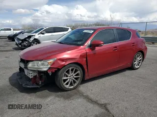 2013 Lexus CT 200h z VIN JTHKD5BH5D2155374, wystawiony jako Copart lot #51545595 z przebiegiem 187 924 mil mil oraz Szkody całkowita. Historia ofert i sprzedaży dostępna na DreamBid. Obrazek 1.