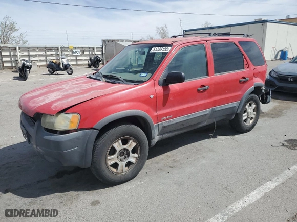 2002 Ford Escape XLT Choice with VIN 1FMYU03142KC38481, listed as a Copart auction lot 51339155 with 228,763 mi miles and Salvage Title. Bid and sale history available at carsss.com. Image 1.