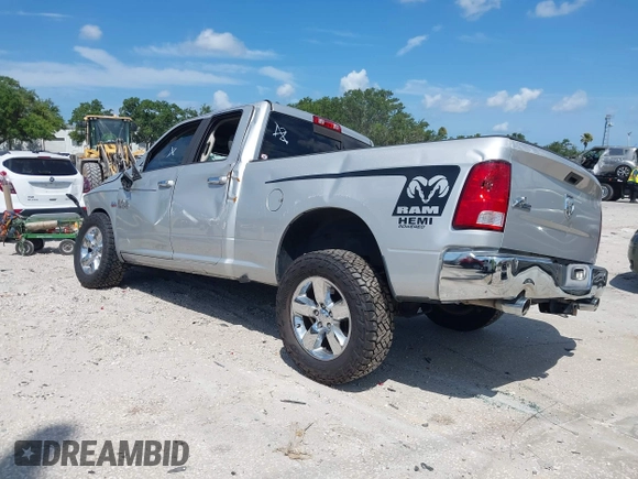 2014 Ram 1500 SLT z VIN 1C6RR6GT9ES477819, wystawiony jako IAAI lot #42358824 z przebiegiem 145 044 mil mil oraz . Historia ofert i sprzedaży dostępna na DreamBid. Obrazek 3.