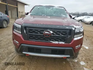 2023 Nissan Frontier SV with VIN 1N6ED1EJ1PN645834, listed as a Copart auction lot 45502255 with 15,619 mi miles and Salvage title. Bid and sale history available at DreamBid. Image 5.