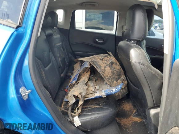 2018 Jeep Compass Limited with VIN 3C4NJCCB9JT405635, listed as a Copart auction lot 56170095 with 57,374 mi miles and Clean title. Bid and sale history available at DreamBid. Image 11.