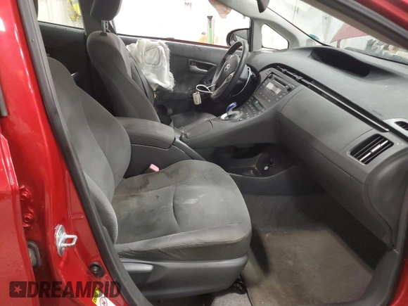2010 Toyota Prius II with VIN JTDKN3DU6A0124753, listed as a Copart auction lot 50906875 with 161,499 mi miles and Non Repairable. Bid and sale history available at DreamBid. Image 7.