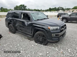 2020 Toyota 4Runner SR5 with VIN JTEBU5JR3L5764046, listed as a Copart auction lot 63775205 with 57,105 mi miles and Salvage title. Bid and sale history available at DreamBid. Image 4.