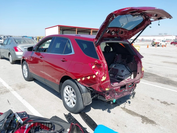 2019 Chevrolet Equinox LT with VIN 2GNAXKEV8K6149676, listed as a IAAI auction lot 41952799 with 52,856 mi miles and . Bid and sale history available at DreamBid. Image 3.
