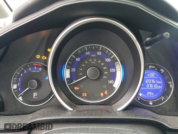 2019 Honda Fit LX with VIN 3HGGK5H46KM733801, listed as a Copart auction lot 45900315 with 123,761 mi miles and Salvage Title. Bid and sale history available at carsss.com. Image 9.
