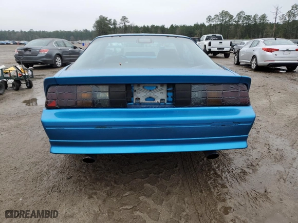 1986 Chevrolet Camaro Z28 Sport with VIN 1G1FP87H7GN103471, listed as a Copart auction lot 86858694 with 113,228 mi miles and Clean Title. Bid and sale history available at carsss.com. Image 6.