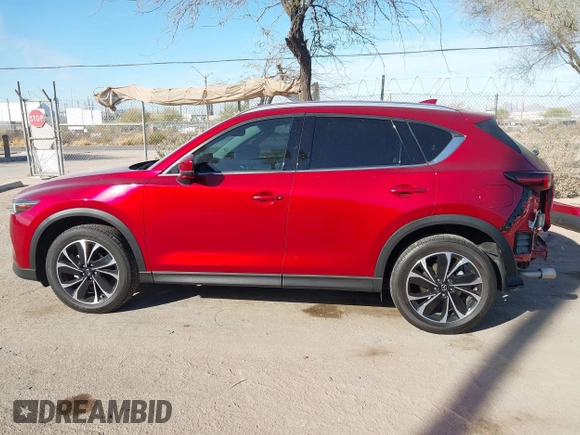 2023 Mazda CX-5 2.5 S Premium Package with VIN JM3KFBDM2P0111876, listed as a IAAI auction lot 41611069 with 6,240 mi miles. Bid and sale history available at carsss.com. Image 15.