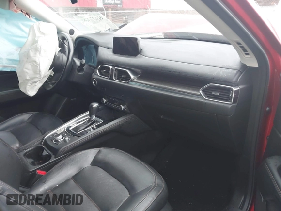 2020 Mazda CX-5 Grand Touring with VIN JM3KFADMXL0842026, listed as a IAAI auction lot 41477339 with 60,755 mi miles. Bid and sale history available at carsss.com. Image 5.