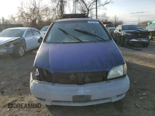 2002 Toyota Sienna CE with VIN 4T3ZF19C62U448900, listed as a Copart auction lot 48347055 with 207,018 mi miles and Salvage Title. Bid and sale history available at carsss.com. Image 5.