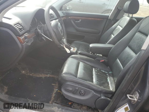 2006 Audi A4 2.0T z VIN WAUDF78E86A218115, wystawiony jako Copart lot #76328404 z przebiegiem 179 123 mil mil oraz Szkoda całkowita • Salvage title. Historia ofert i sprzedaży dostępna na DreamBid. Obrazek 7.