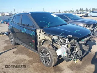2019 Nissan Kicks S with VIN 3N1CP5CU5KL506114, listed as a IAAI auction lot 41999927 with 80,576 mi miles and . Bid and sale history available at carsss.com. Image 1.