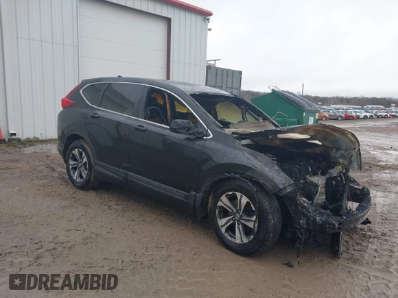 2018 Honda CR-V LX with VIN 2HKRW6H30JH218502, listed as a IAAI auction lot 41109826 with Not Provided miles. Bid and sale history available at carsss.com. Image 1.