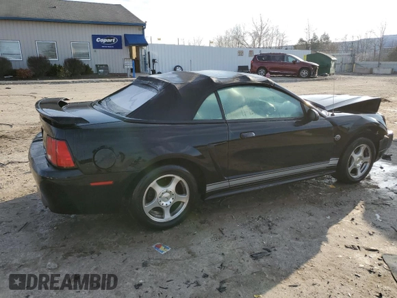 2004 Ford Mustang Deluxe with VIN 1FAFP44644F239751, listed as a Copart auction lot 44694095 with 164,465 mi miles and Non Repairable. Bid and sale history available at carsss.com. Image 3.