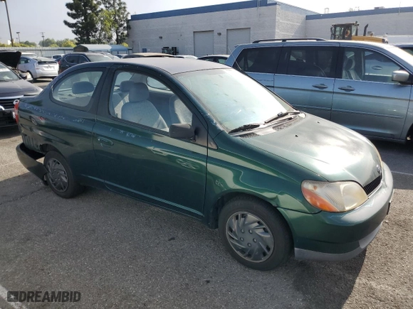 2001 Toyota ECHO with VIN JTDAT123010117491, listed as a Copart auction lot 54008555 with 258,045 mi miles and Salvage Title. Bid and sale history available at carsss.com. Image 4.