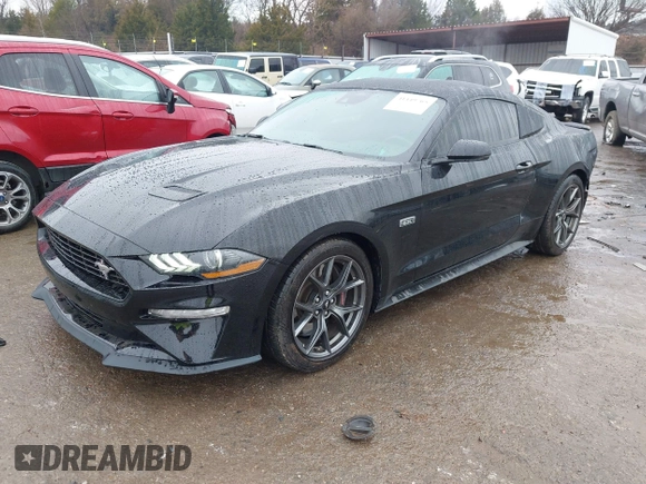 2022 Ford Mustang EcoBoost with VIN 1FA6P8TD1N5111126, listed as a IAAI auction lot 41449765 with 42,852 mi miles. Bid and sale history available at carsss.com. Image 17.