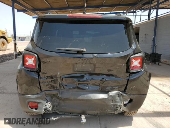 2020 Jeep Renegade Altitude with VIN ZACNJBBB2LPL45944, listed as a Copart auction lot 63150405 with 97,925 mi miles and Salvage title. Bid and sale history available at DreamBid. Image 6.
