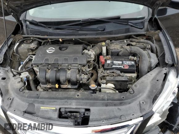 2015 Nissan Sentra SV with VIN 3N1AB7APXFL643408, listed as a Copart auction lot 47801415 with 154,392 mi miles and Salvage Title. Bid and sale history available at carsss.com. Image 12.