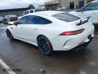 2020 Mercedes-Benz AMG GT with VIN WDD7X8JB0LA013294, listed as a IAAI auction lot 41818018 with 34,880 mi miles. Bid and sale history available at carsss.com. Image 3.