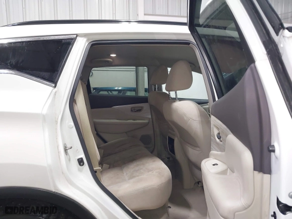 2015 Nissan Murano SL with VIN 5N1AZ2MH6FN232146, listed as a IAAI auction lot 41744239 with 157,721 mi miles. Bid and sale history available at carsss.com. Image 8.