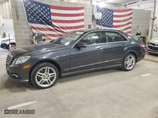 2011 Mercedes-Benz E-Class E 550 Luxury with VIN WDDHF9AB2BA347645, listed as a Copart auction lot 50138495 with 148,816 mi miles and Salvage Title. Bid and sale history available at carsss.com. Image 1.