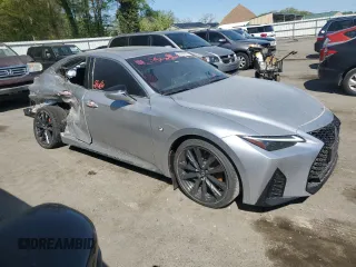 2023 Lexus IS 350 F Sport z VIN JTHGZ1E29P5030517, wystawiony jako Copart lot #53760215 z przebiegiem 36 301 mil mil oraz Szkody całkowita. Historia ofert i sprzedaży dostępna na DreamBid. Obrazek 4.