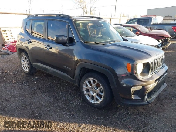 2019 Jeep Renegade Latitude with VIN ZACNJABB0KPJ93901, listed as a IAAI auction lot 40912828 with 177,466 mi miles and . Bid and sale history available at DreamBid. Image 1.