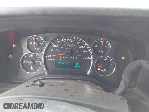 2008 Chevrolet Express Cargo with VIN 1GCFG154781194443, listed as a IAAI auction lot 42496633 with 192,497 mi miles and . Bid and sale history available at DreamBid. Image 7.