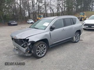 2017 Jeep Compass Sport with VIN 1C4NJCBA5HD166884, listed as a IAAI auction lot 36977902 with 64,921 mi miles and . Bid and sale history available at DreamBid. Image 18.