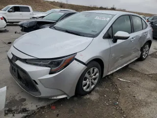 2020 Toyota Corolla LE with VIN JTDEPRAE8LJ035271, listed as a Copart auction lot 47658475 with 98,086 mi miles and Salvage Title. Bid and sale history available at carsss.com. Image 1.