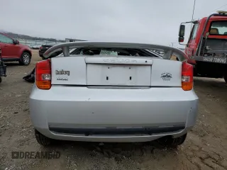 2002 Toyota Celica GT with VIN JTDDR32T320116652, listed as a Copart auction lot 83857114 with 0 mi miles and Salvage Title. Bid and sale history available at carsss.com. Image 6.