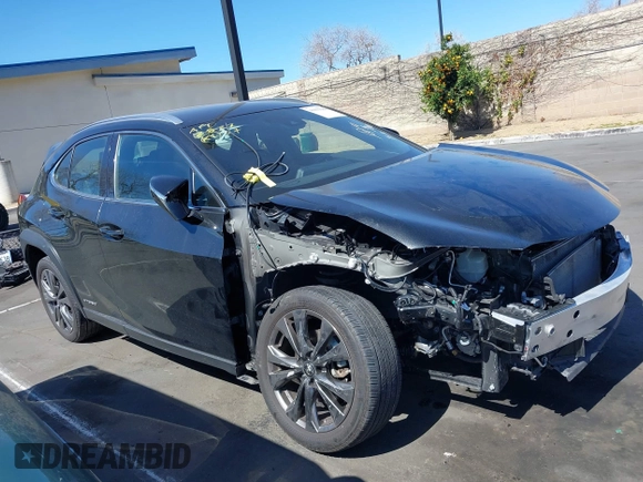 2021 Lexus UX with VIN JTHE9JBH5M2054228, listed as a IAAI auction lot 41651686 with 35,955 mi miles. Bid and sale history available at carsss.com. Image 14.