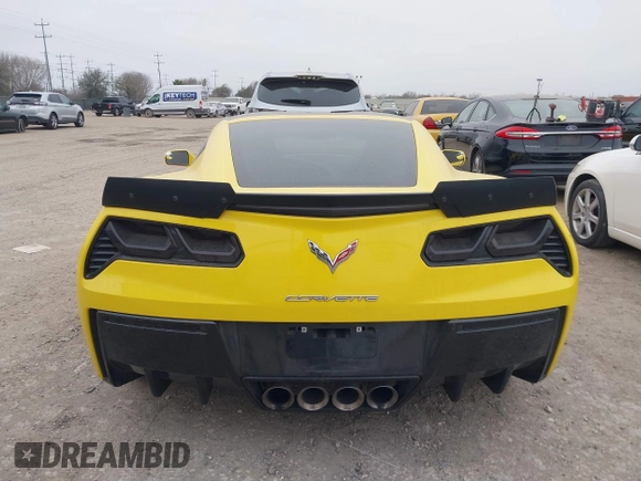 2019 Chevrolet Corvette 3LT with VIN 1G1YF2D74K5108592, listed as a IAAI auction lot 41543924 with 69,513 mi miles. Bid and sale history available at carsss.com. Image 16.