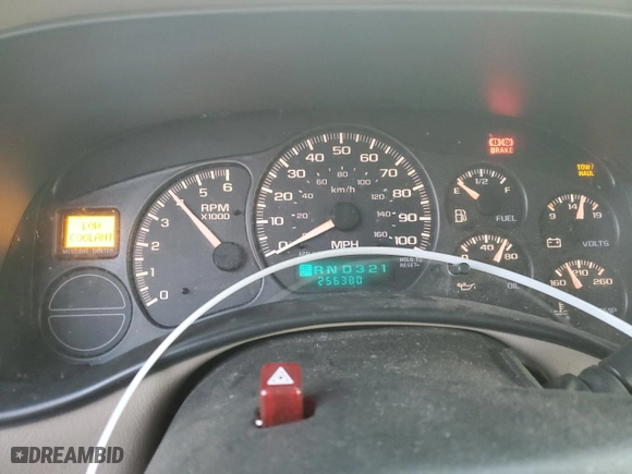 2002 Chevrolet Silverado 1500 LS with VIN 2GCEC19V621425196, listed as a Copart auction lot 87441124 with 256,380 mi miles and Salvage Title. Bid and sale history available at carsss.com. Image 9.