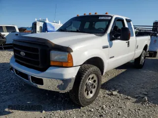 2005 Ford F-350 XL with VIN 1FTWX31P55EC73707, listed as a Copart auction lot 57129285 with 150,153 mi miles and Salvage title. Bid and sale history available at DreamBid. Image 1.