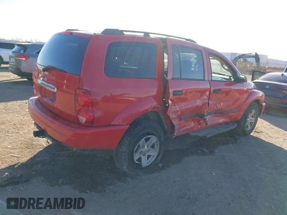 2006 Dodge Durango SLT with VIN 1D4HD48N96F161910, listed as a IAAI auction lot 41154188 with 237,939 mi miles. Bid and sale history available at carsss.com. Image 4.