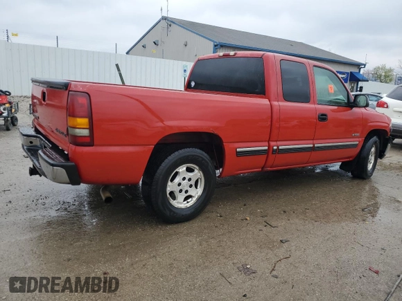 2002 Chevrolet Silverado 1500 LT with VIN 2GCEC19T221425212, listed as a Copart auction lot 52152355 with 230,677 mi miles and Non Repairable. Bid and sale history available at DreamBid. Image 3.