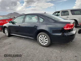 2013 Volkswagen Passat S with VIN 1VWAP7A31DC052322, listed as a Copart auction lot 59545255 with 140,760 mi miles and Salvage title. Bid and sale history available at DreamBid. Image 2.