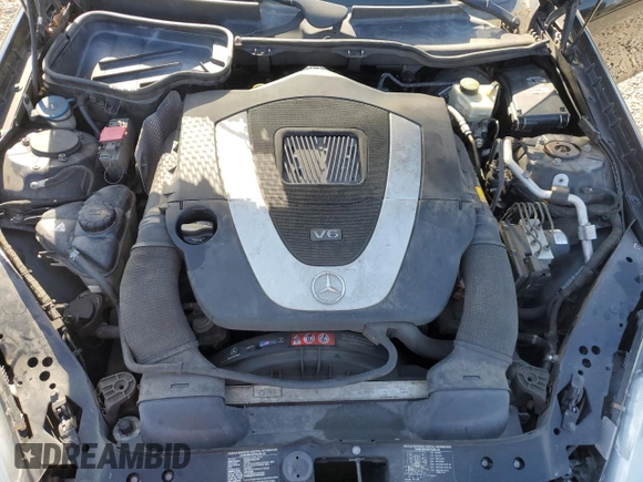 2006 Mercedes-Benz SLK-Class 3.0L with VIN WDBWK54F66F114895, listed as a Copart auction lot 55417885 with 128,984 mi miles and Salvage Title. Bid and sale history available at carsss.com. Image 11.