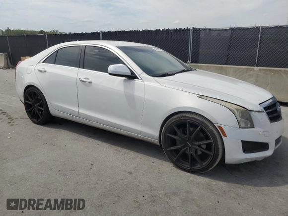 2013 Cadillac ATS Luxury with VIN 1G6AB5RX7D0156668, listed as a Copart auction lot 54385145 with 189,230 mi miles and Clean Title. Bid and sale history available at carsss.com. Image 4.