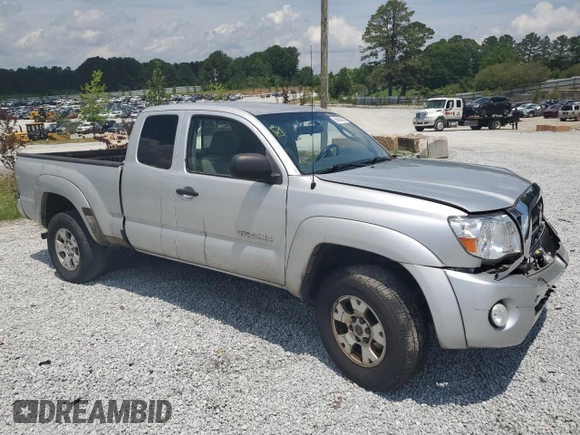 2007 Toyota Tacoma PreRunner with VIN 5TETU62NX7Z453470, listed as a Copart auction lot 56900095 with 237,946 mi miles and Salvage title. Bid and sale history available at DreamBid. Image 4.