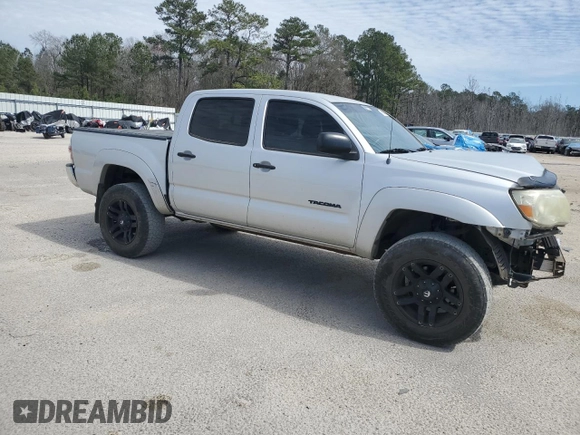 2008 Toyota Tacoma PreRunner with VIN 3TMJU62N68M053881, listed as a Copart auction lot 48060825 with 241,076 mi miles and Salvage Title. Bid and sale history available at carsss.com. Image 4.