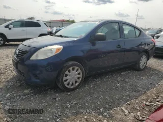 2013 Nissan Versa S with VIN 3N1CN7AP6DL832733, listed as a Copart auction lot 59020065 with 172,443 mi miles and Clean title. Bid and sale history available at DreamBid. Image 1.